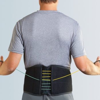 ASPEN LUMBAR SUPPORT - Corsetto lombosacrale con tiranti a carrucola