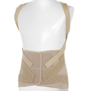 CORSETTO SEMIRIGIDO TORACO-LOMBO-SCRALE CON SPALLACCI - TLM IPERTEX