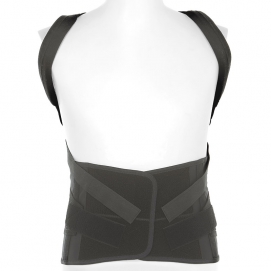 Corsetto semirigido toraco-lombo-scarale con spallacci e placca spinale - TLM Spinfast
