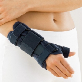 DTX-05 MANUMED T - Polsiera steccata con immobilizzatore pollice