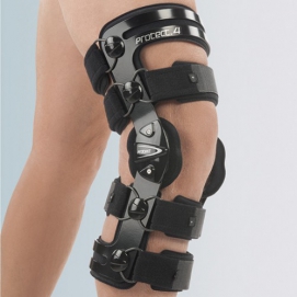 Ginocchiera a 4 punti corta per ACL/PCL/CI con snodo policentrico - Protect 4 Short FGP