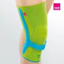 Ginocchiera elastica con pressore sottorotuleo integrato - Genumedi PSS FGP
