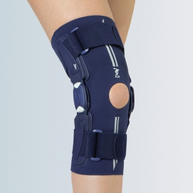 Ginocchiera traspirante con snodo physioglide - Phyloetek Stabimed Close FGP