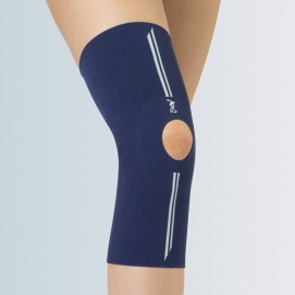 Ginocchiera traspirante con stabilizzatore rotuleo a mezzaluna - Phyloetek 41 FGP