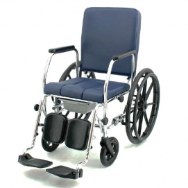 Poltroncina comoda WC reclinabile ad autospinta - Art. 94W PIAI