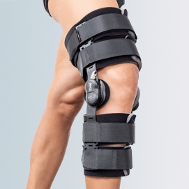 REHABRACE - Ginocchiera riabilitativa policentrica con sistema a molle