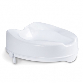 Rialzo per water alza WC con staffe laterali regolabili h 10 cm - Moretti
