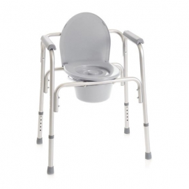 Sedia comoda rialzo WC 4 funzioni