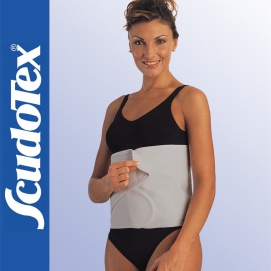 Ventriera/fascia addominale post-operatoria a doppio velcro